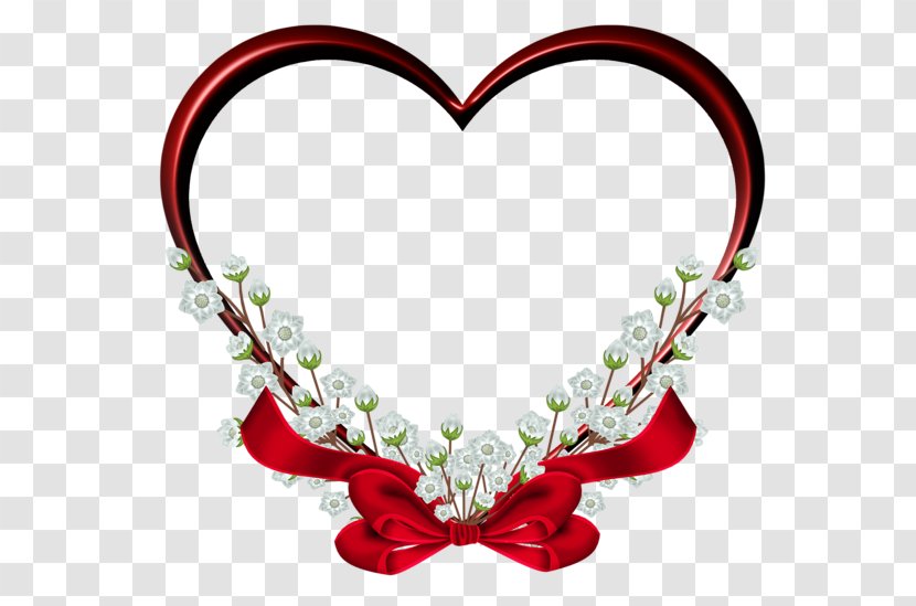Heart Picture Frames Valentine's Day Clip Art - Cartoon - LOVE Transparent PNG