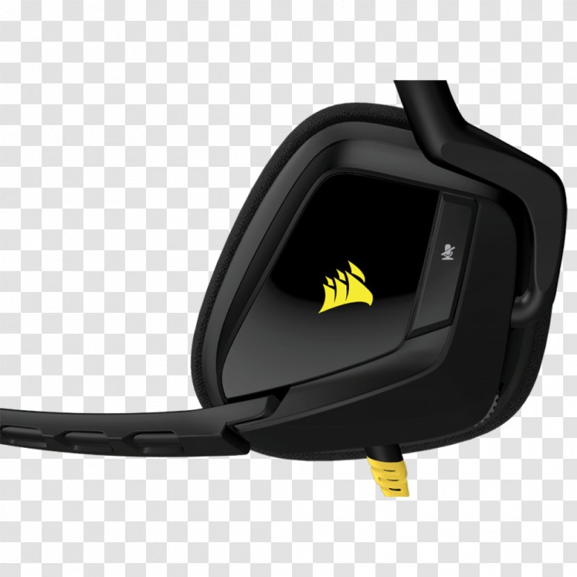 Microphone Corsair VOID PRO RGB Headset Headphones Components - Technology Transparent PNG