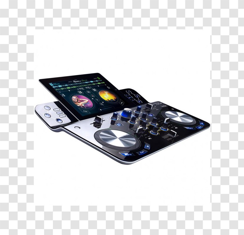 DJ Controller Audio Mixers Disc Jockey Guillemot Hercules DJControlWave Virtual - Dj Console Transparent PNG
