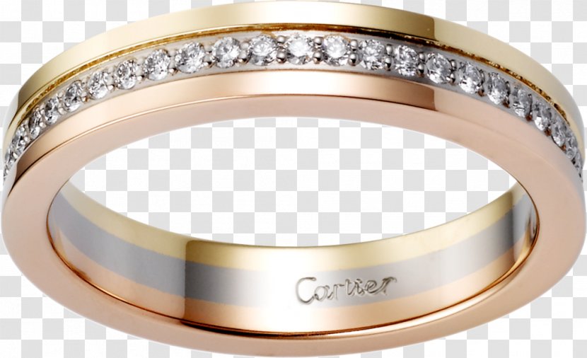 Wedding Ring Cartier Jewellery Diamond Transparent PNG