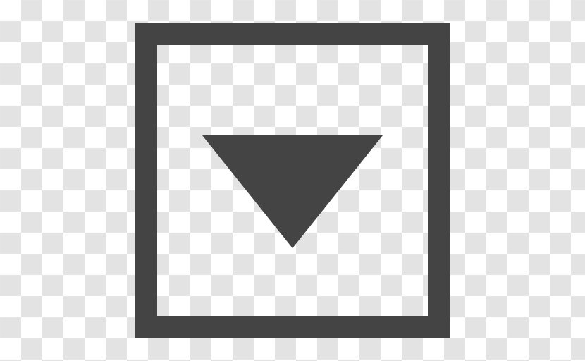 Triangle Point Product Design Font - Black Transparent PNG