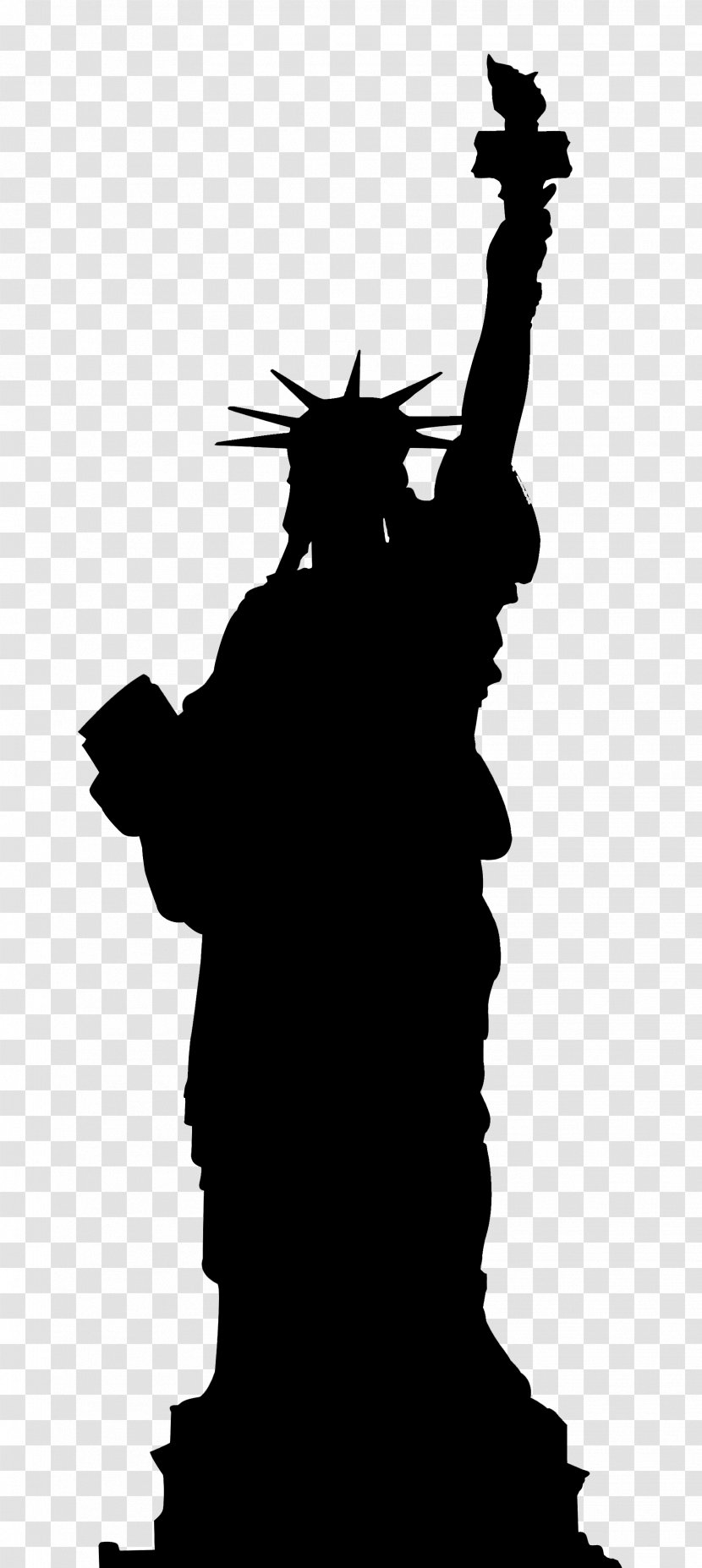 Statue Of Liberty National Monument Silhouette Photography Image - New York City Transparent PNG