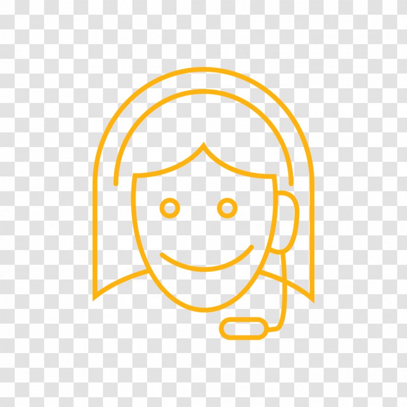 Smiley Logo Brand Line Font - Yellow - Estate Agent Transparent PNG