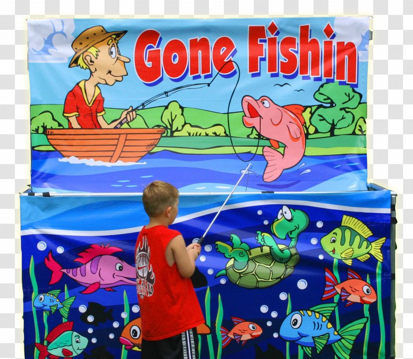 Carnival Game Go Fish Fishing Traveling - Toy Transparent PNG