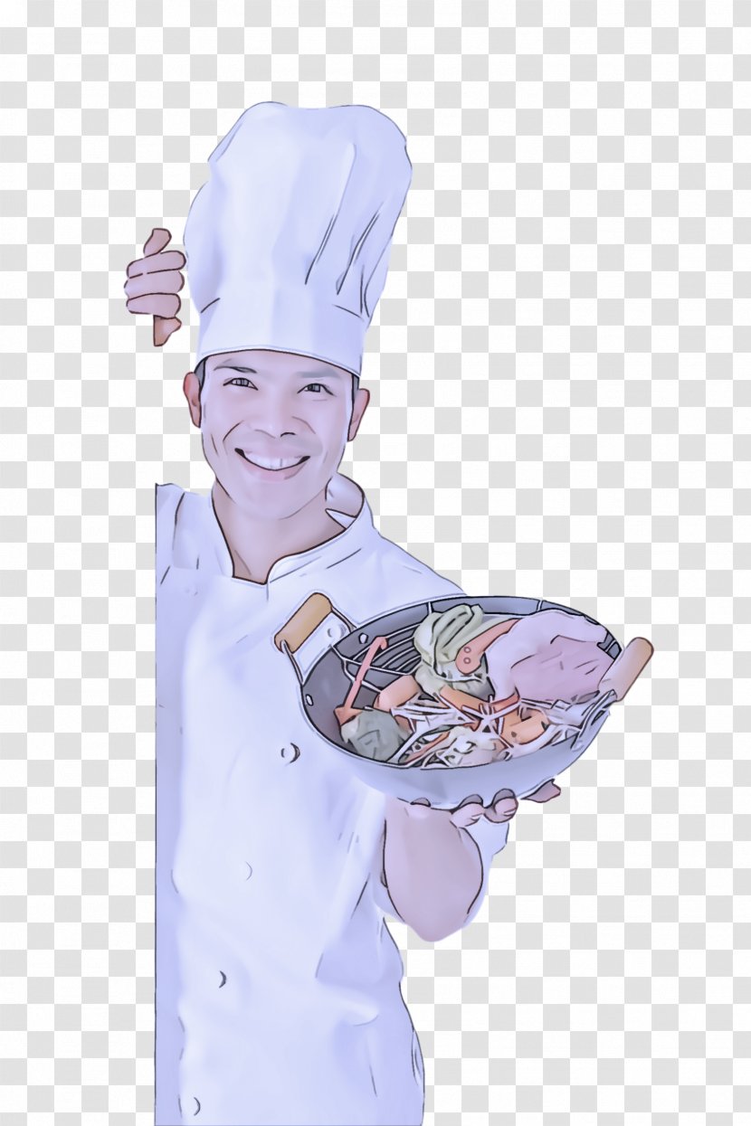 Cook Chief Chef Chef's Uniform Baker - Gesture Transparent PNG