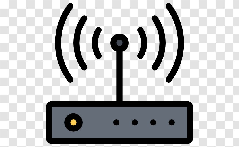 Wireless Router Wi-Fi - Lan - Icon Transparent PNG