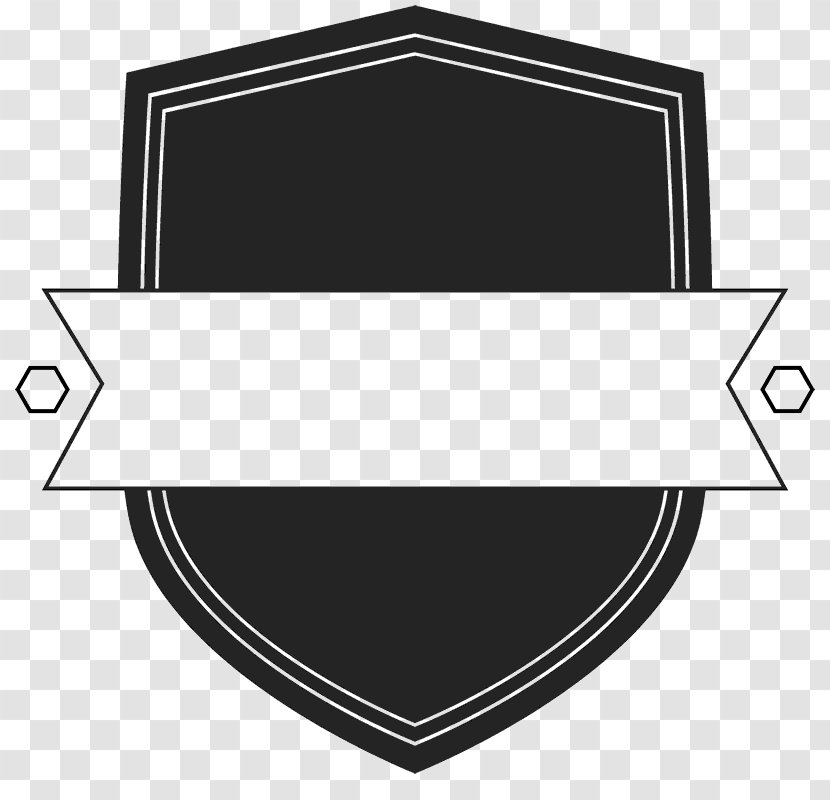 Clip Art Rubber Stamping Banner Image - Emblem - Chield Transparent PNG