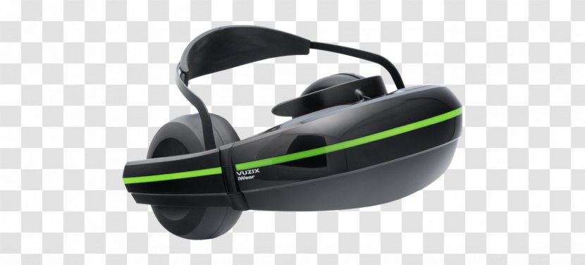 Virtual Reality Headset Vuzix Headphones Computer Monitors HDMI - Xbox One - Award Winning Transparent PNG