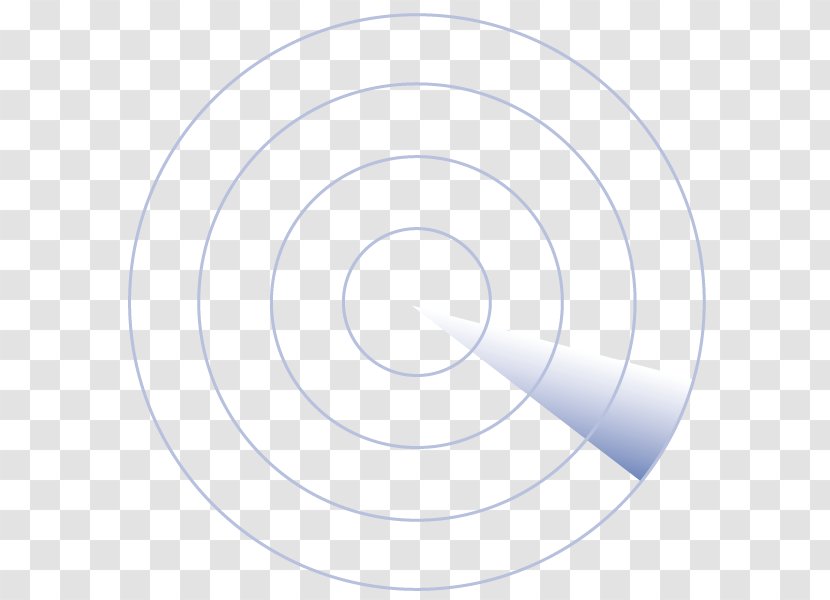 Circle Spiral Angle Font - White - Radar Transparent PNG