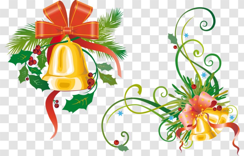 Bell New Year - Fruit - Christmas Bells Transparent PNG