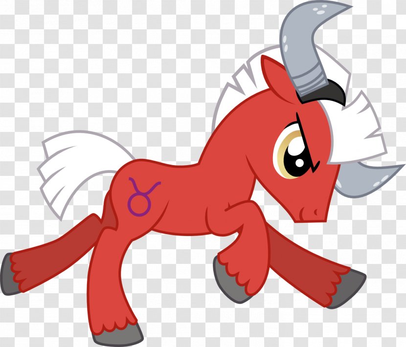 My Little Pony Taurus Horse Zodiac - Cartoon Transparent PNG
