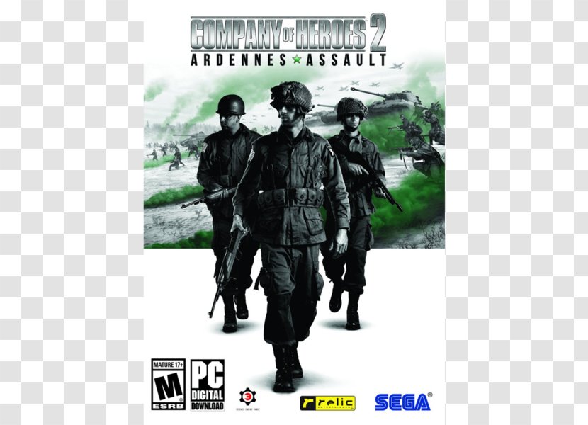 Company Of Heroes 2: Ardennes Assault Video Game PC - 2 Transparent PNG