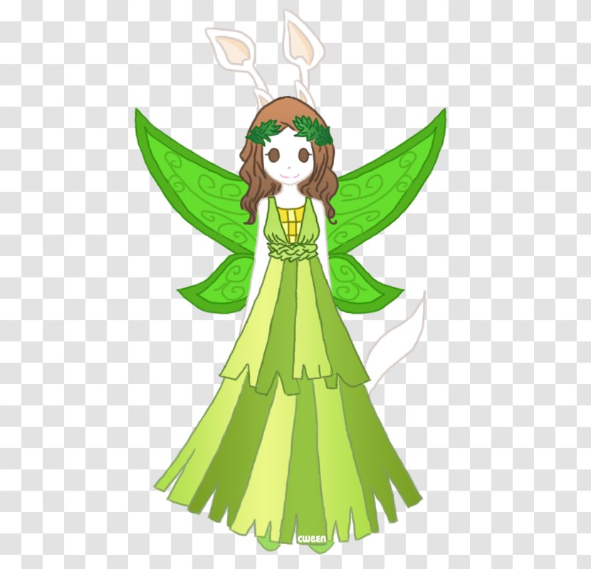 Fairy Costume Design Leaf Cartoon - Angel Transparent PNG