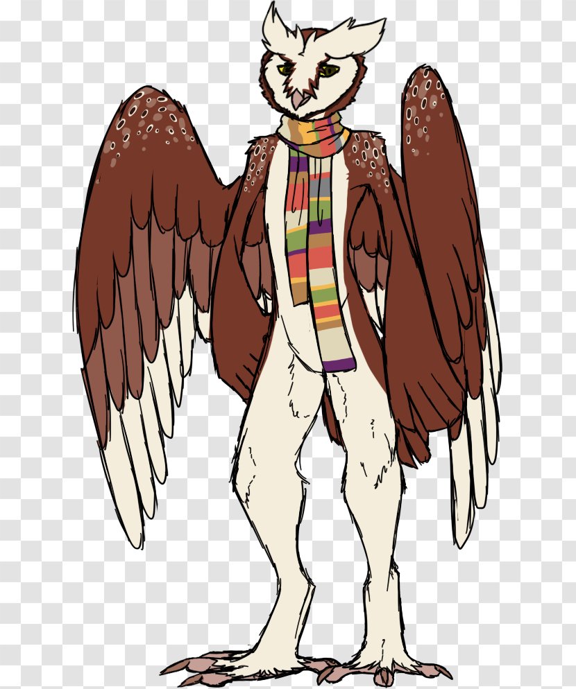 Owl Clip Art Illustration Legendary Creature Costume Design - Supernatural - Chalk Box Transparent PNG