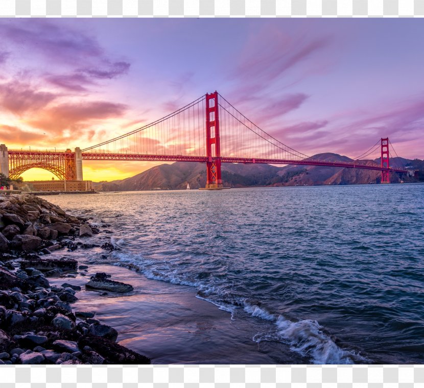 Golden Gate Bridge Suspension Desktop Wallpaper Hike At Sibley Volcanic Regional Preserve (SynBioBeta) - San Francisco Transparent PNG