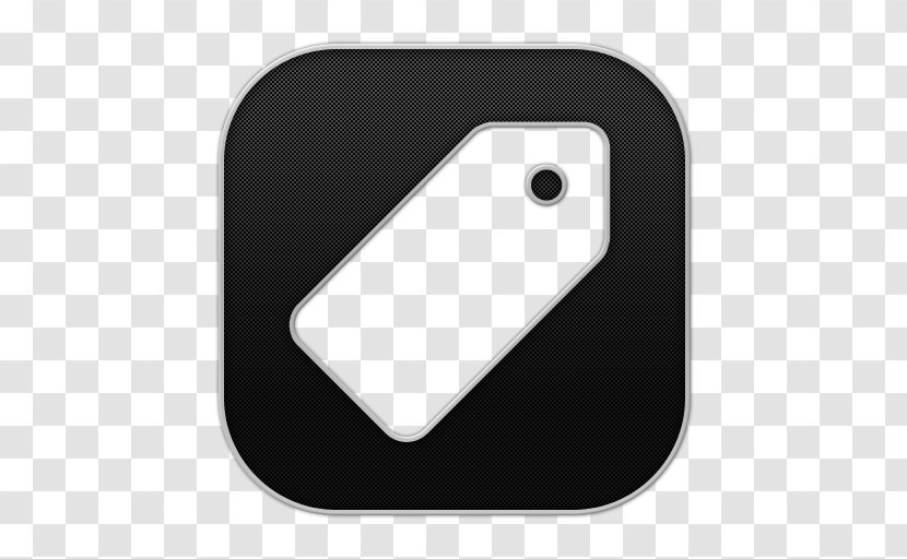 Angle Symbol Black - Tag Transparent PNG