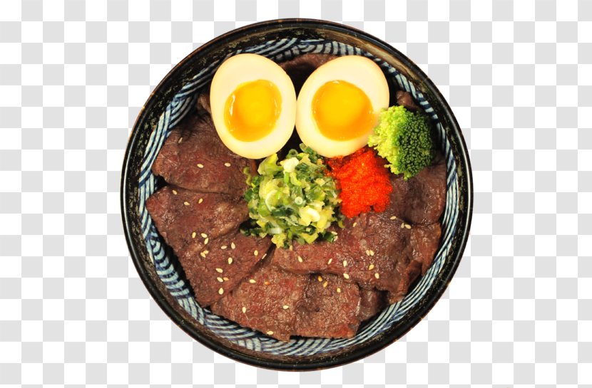Yakiniku Steak Full Breakfast Roast Beef Japanese Cuisine - Donburi - Egg Transparent PNG