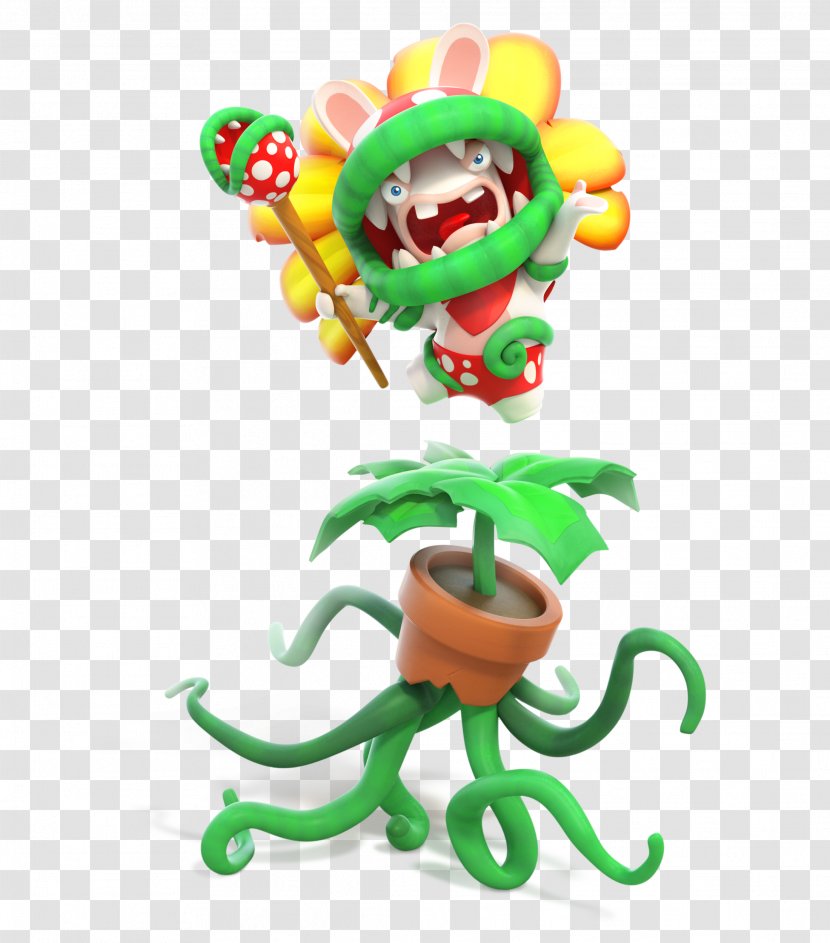 Mario + Rabbids Kingdom Battle Go Home Wii Luigi Video Game - Octopus Transparent PNG