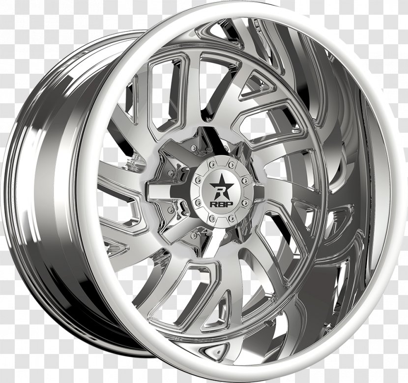 Rolling Big Power Glock Ges.m.b.H. Wheel Rim - Spoke - Chromium Plated Transparent PNG