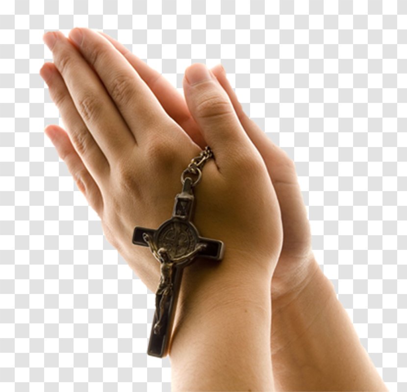 Praying Hands Prayer Desktop Wallpaper Crucifix Transparent PNG