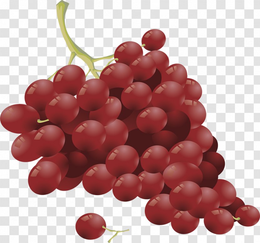 Common Grape Vine Red Wine - Superfood - Grapes Border Transparent PNG