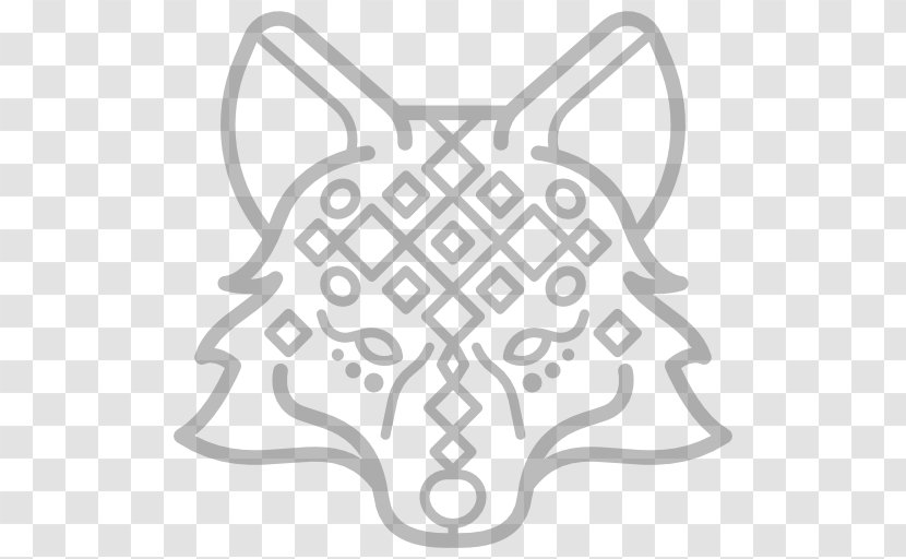 Clip Art Symbol Design - Silhouette - Fox Totem Transparent PNG