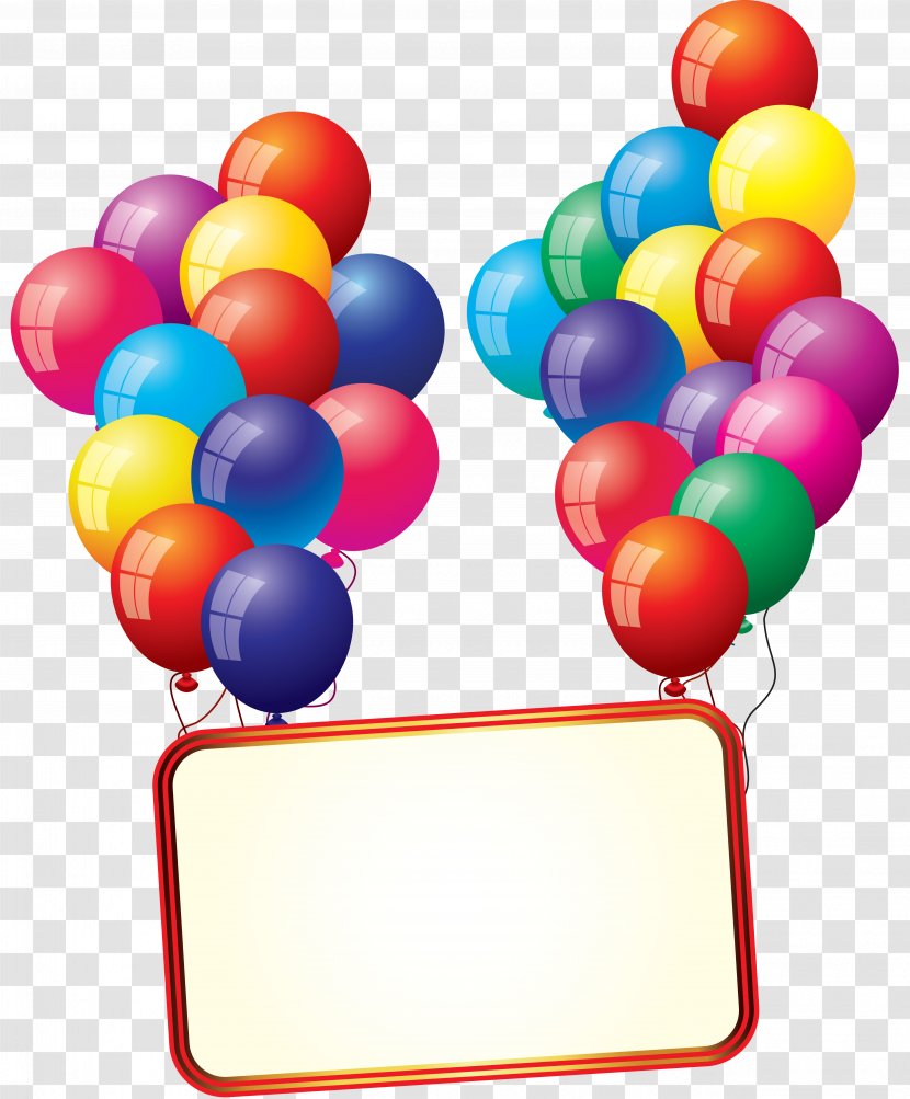 Birthday Balloon Clip Art - Balloons Transparent PNG