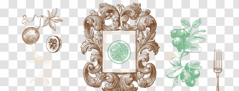 Picture Frames Drawing Stock Photography Image Illustration - Jewellery - Adolf Darbo Ag Transparent PNG