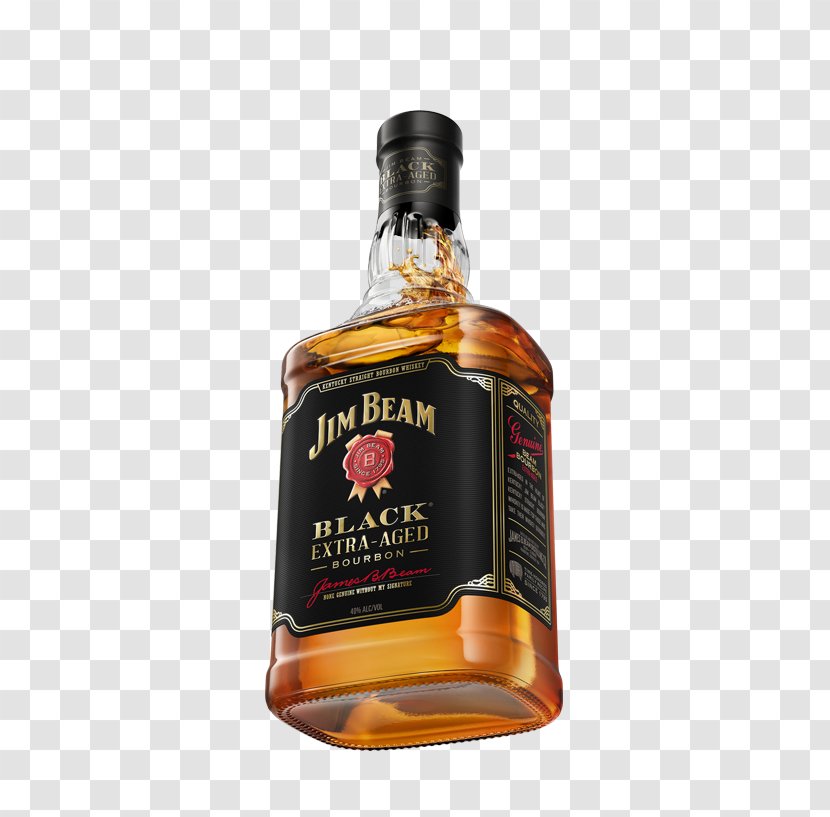 Bourbon Whiskey Eagle Rare Wine Liquor - Jim Beam Black Label - Larger Than Barrel Transparent PNG