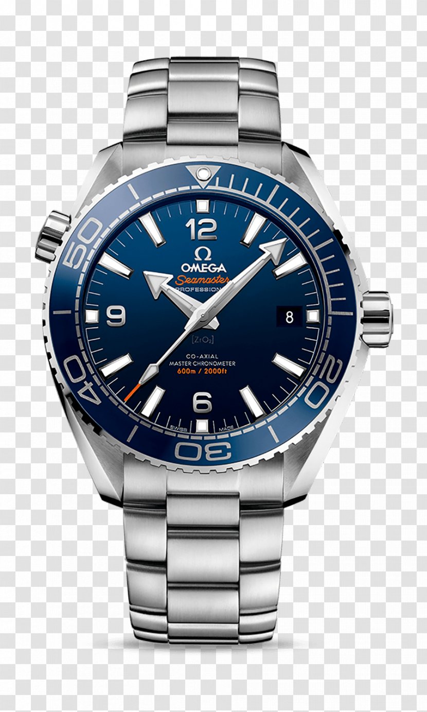 OMEGA Seamaster Planet Ocean 600M Co-Axial Master Chronometer Omega SA Coaxial Escapement Watch - Jewellery Transparent PNG