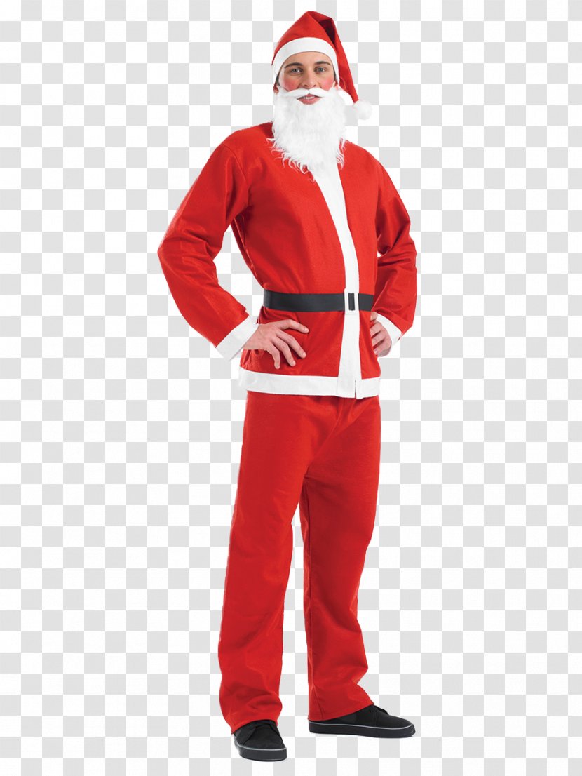 Santa Claus Suit Costume Party Dress Transparent PNG