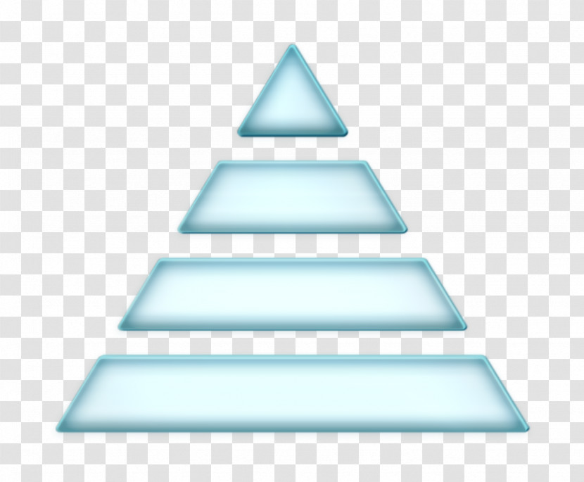 Pyramid Icon Shapes Icon Pyramidal Organization Icon Transparent PNG