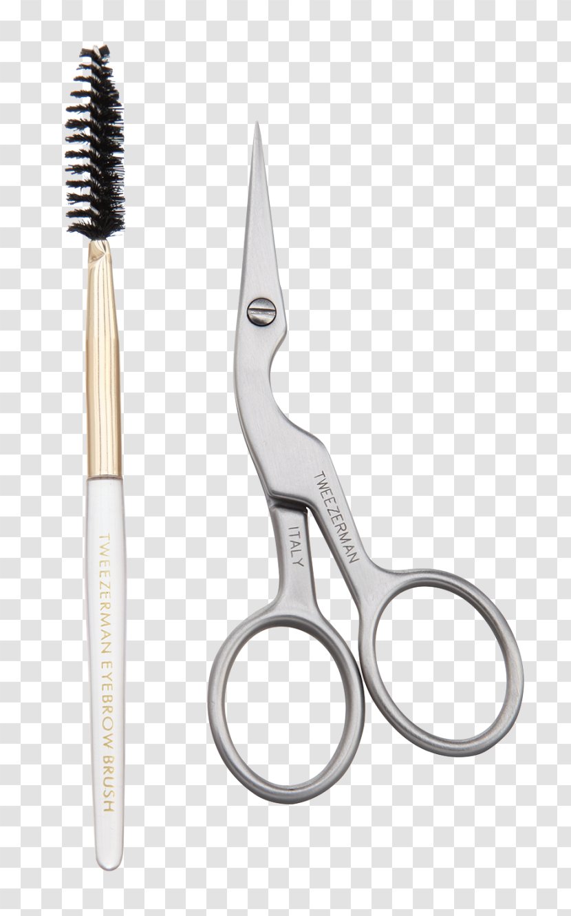 Eyebrow Amazon.com Scissors Tweezers Hair Care - Haircutting Shears - Brush Transparent PNG