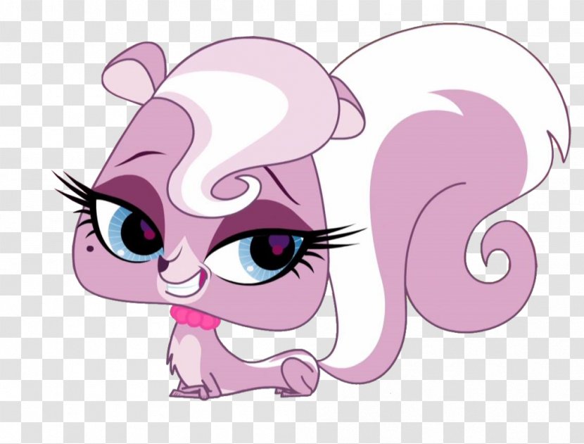 Cat Littlest Pet Shop Horse Spotted Skunk - Heart - Kitten Vector Transparent PNG