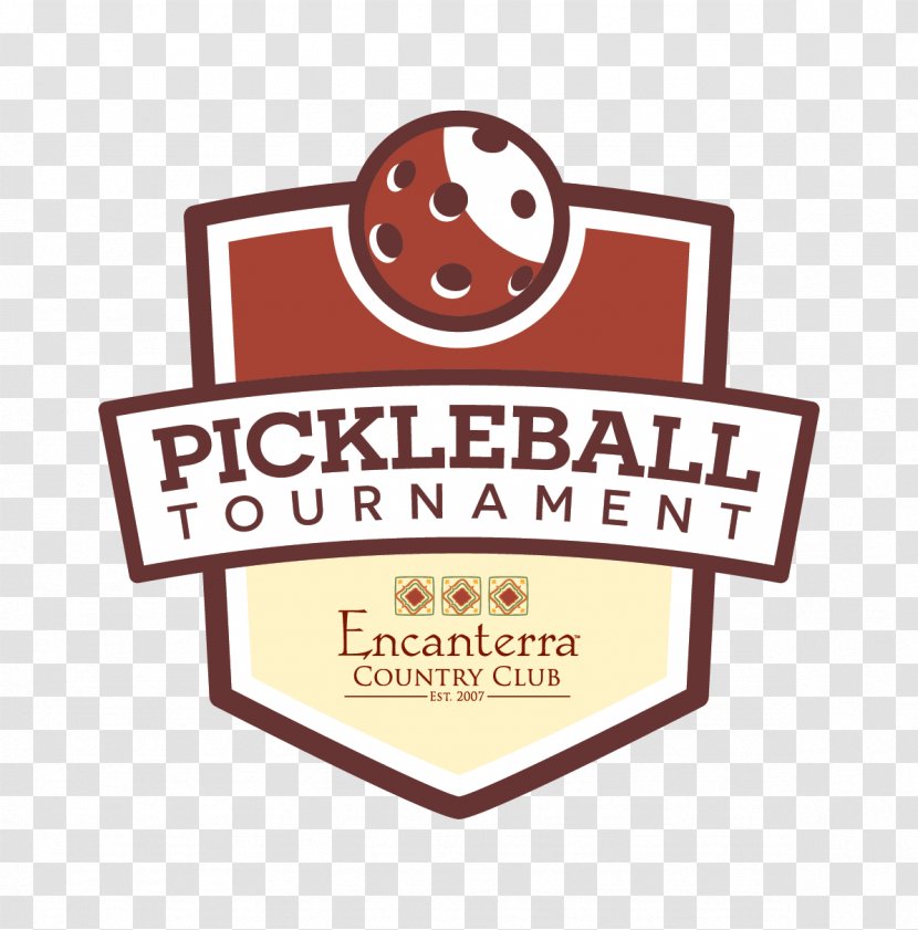 Logo Food Brand Font - Pickleball Transparent PNG