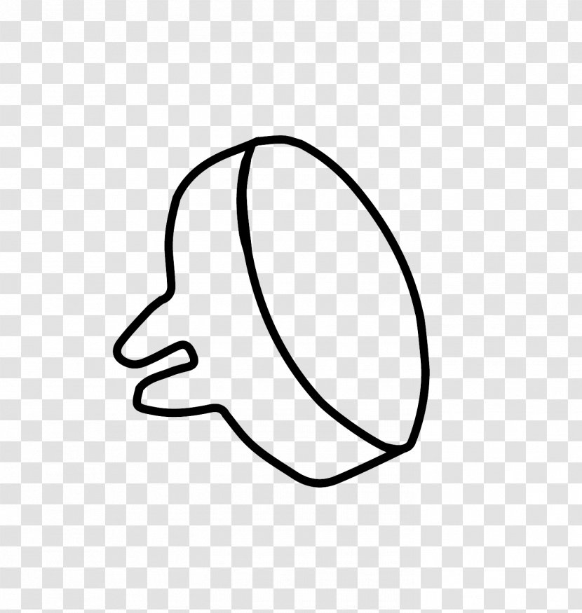 Nose Line Art White Cartoon Clip - Headgear Transparent PNG