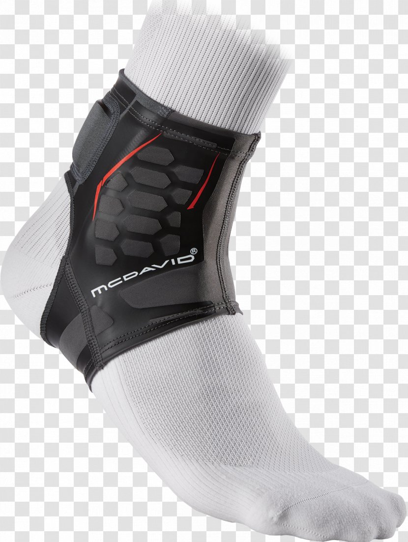 McDavid Runners Therapy Achilles Sleeve Ankle Brace Shin Splint Plantar Fasciitis Foot - Pattern Transparent PNG