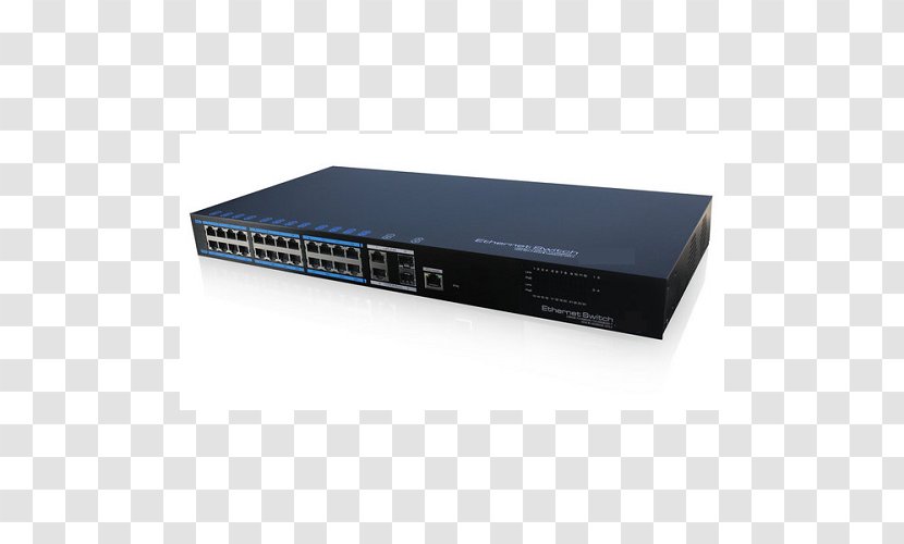 Power Over Ethernet Network Switch Computer Port - Electronic Device Transparent PNG