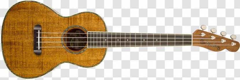 Fender Nohea Koa Tenor Ukulele Musical Instruments Corporation - Tree Transparent PNG