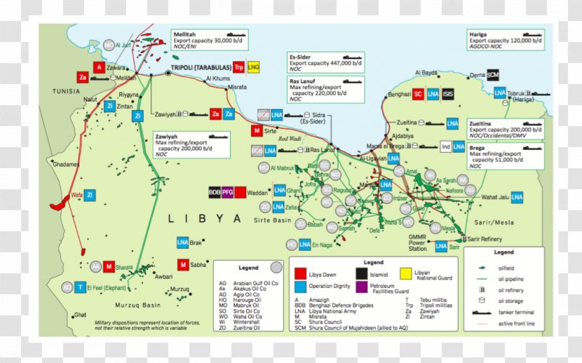 Libyan Civil War Sarir Field Petroleum Industry - Oil Transparent PNG