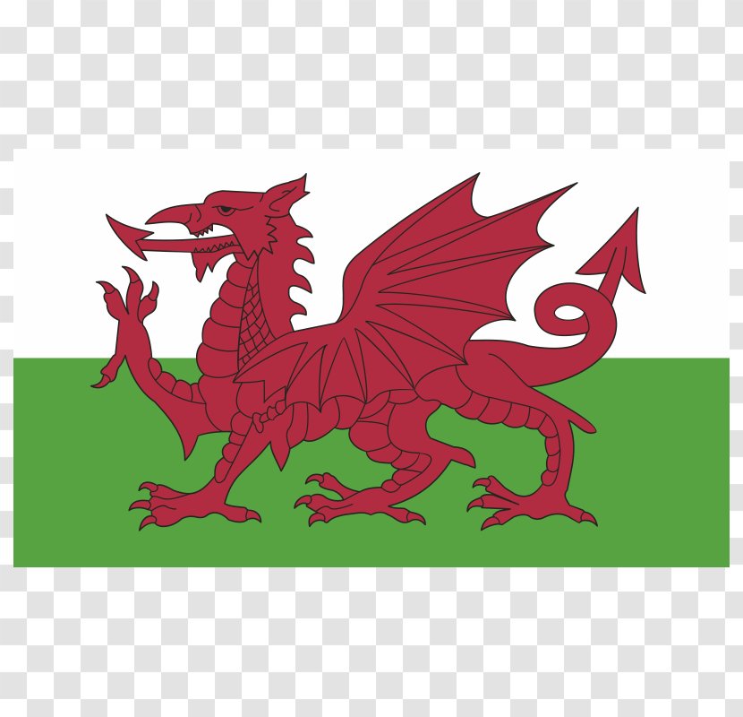 Flag Of Wales Welsh Dragon - The Philippines Transparent PNG