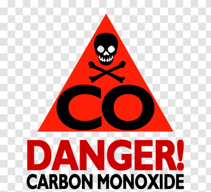 Carbon Monoxide Poisoning Detector - Area - Signage Transparent PNG