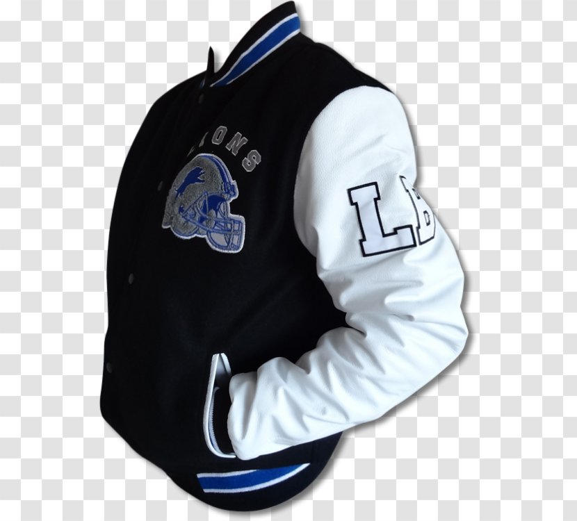 Axel Foley Beverly Hills Detroit Lions Jacket Letterman - Sweater - Eddie Murphy Transparent PNG