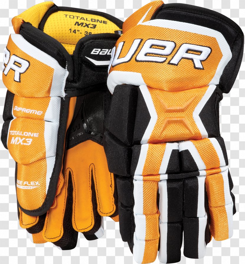 Bauer Hockey Ice Equipment Glove Shoulder Pads - Gloves Transparent PNG