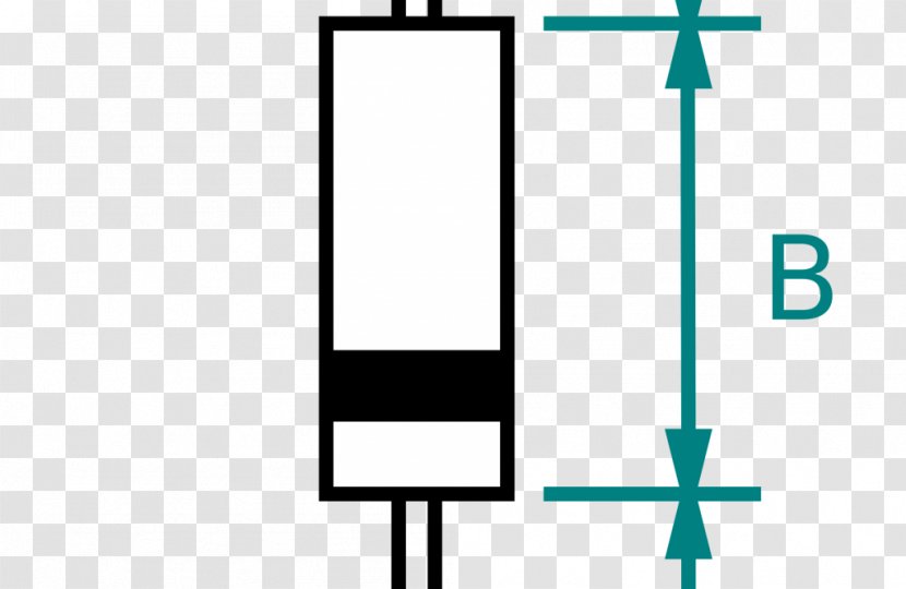 Diode Electronic Symbol Wiring Diagram DO-204 Circuit - Lightemitting Transparent PNG