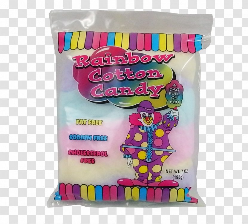 Cotton Candy Toy Snack - Confectionery Transparent PNG