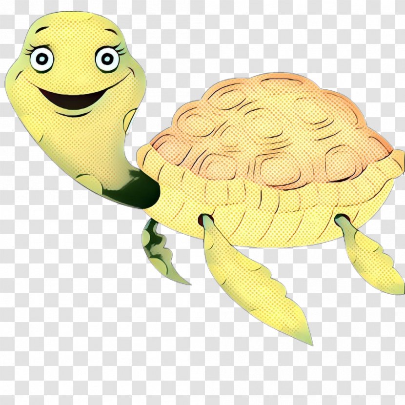 Tortoise Turtle Sea Reptile Yellow - Smile Pond Transparent PNG