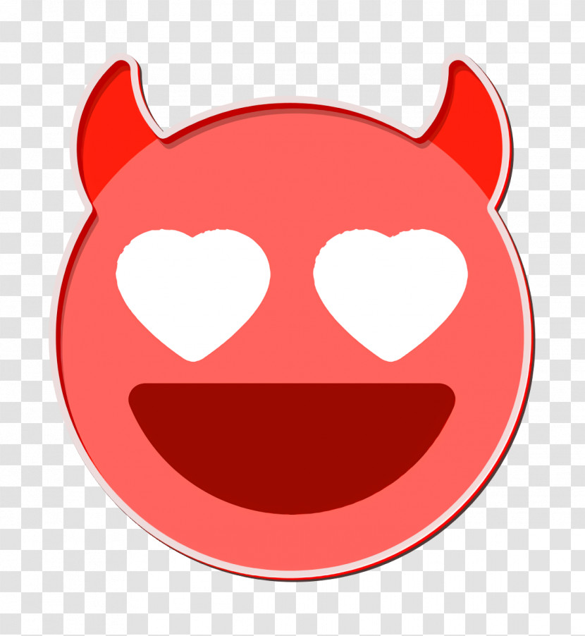 In Love Icon Devil Icon Smiley And People Icon Transparent PNG