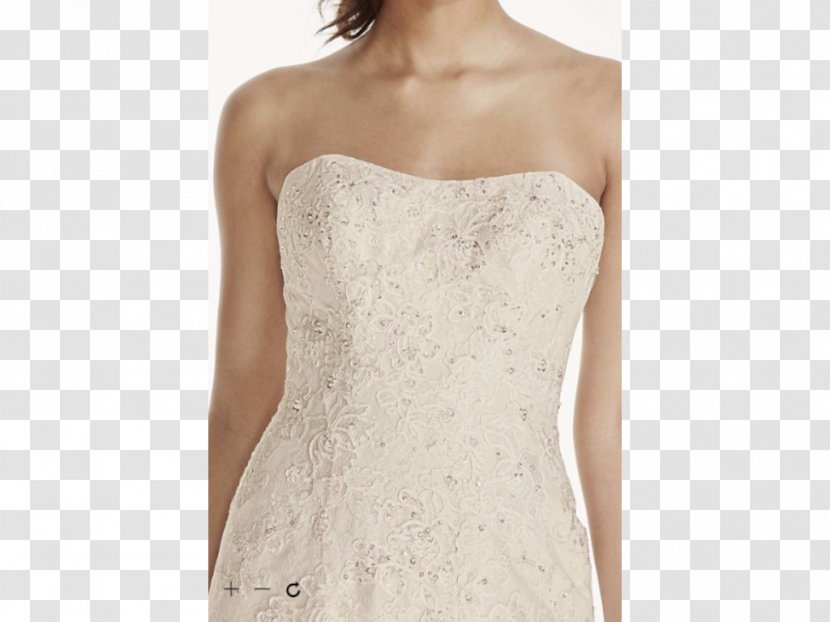Wedding Dress Cocktail Shoulder - Lines Transparent PNG