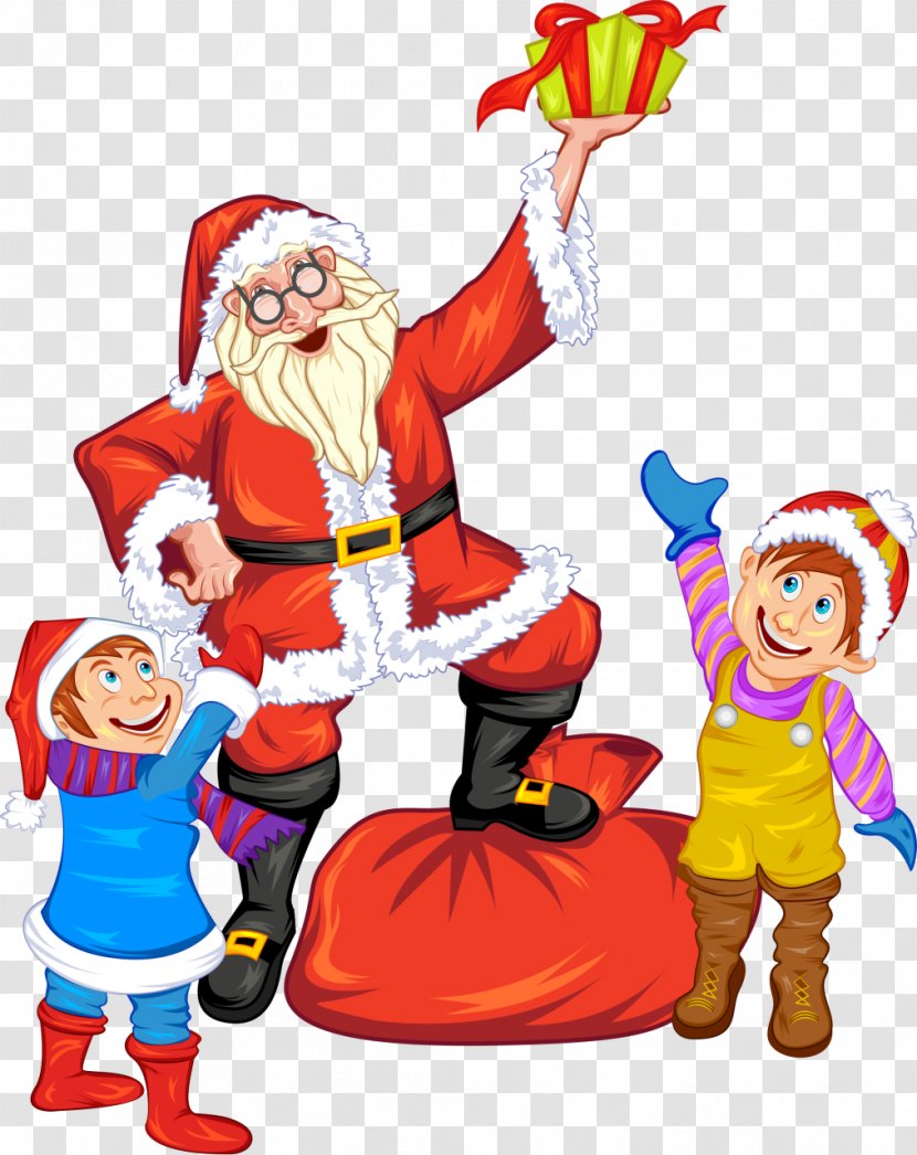 Santa Claus Christmas Photography Clip Art - Decoration Transparent PNG